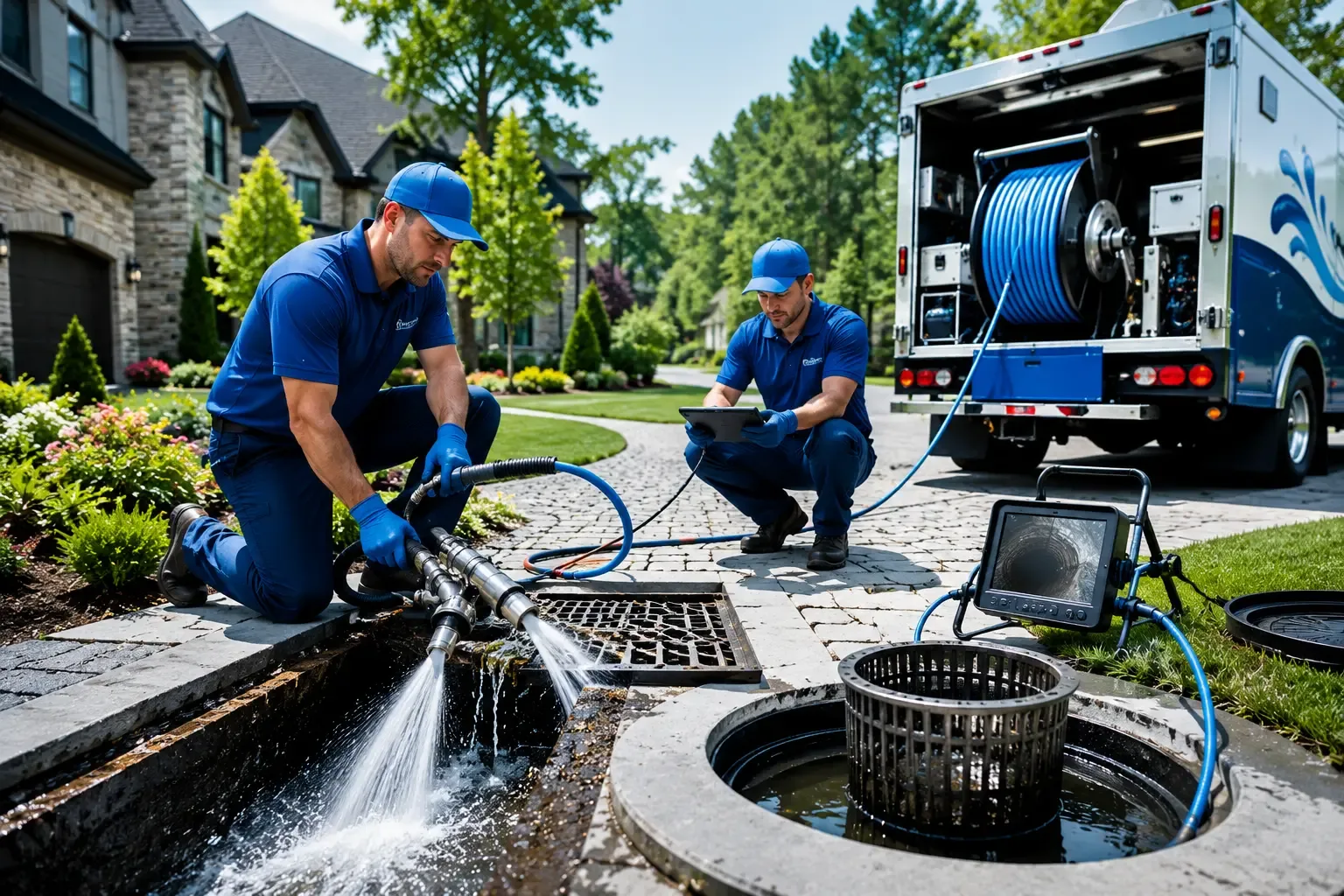 Local outdoor drain cleaning professionals in Huron, IN