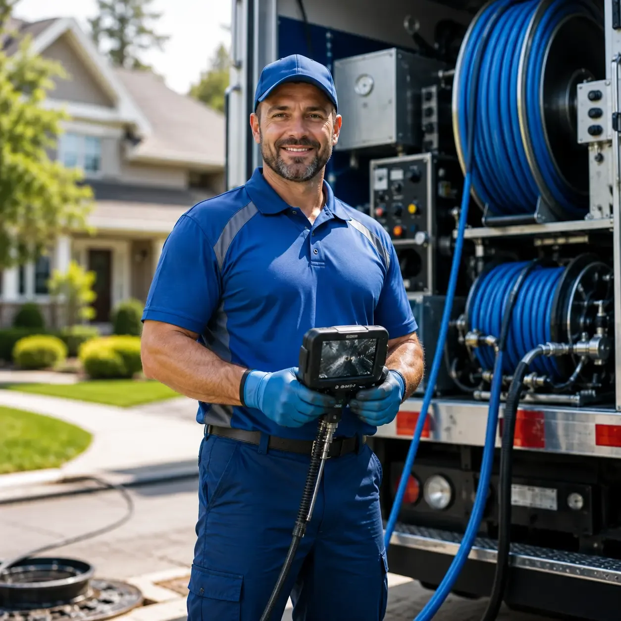 Local outdoor drain cleaning specialists in Huron, IN